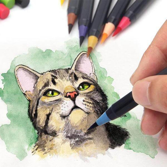 Aquarell-Pinselstifte (20-Teiliges Set)