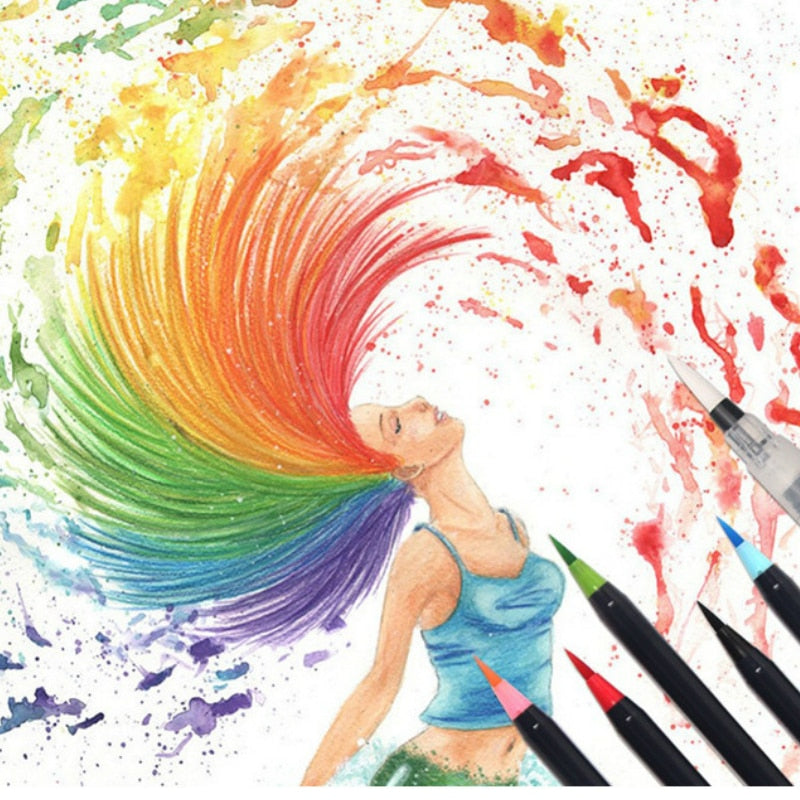 Aquarell-Pinselstifte (20-Teiliges Set)