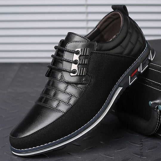 Atmungsaktive Lederschuhe Für Männer
