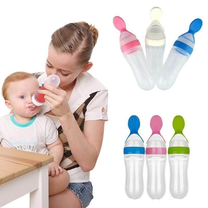 Baby Fütterung Flasche Löffel