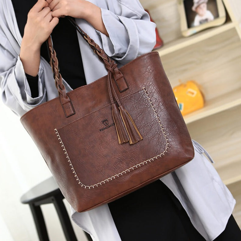 Damen Leder Umhängetasche