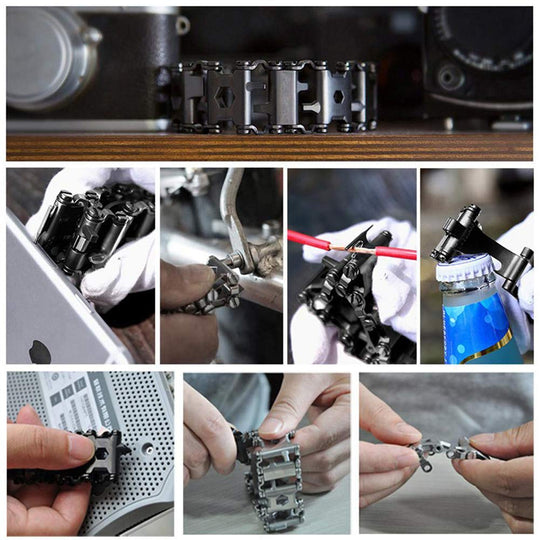 Edelstahl-Multi-Tools-Armband