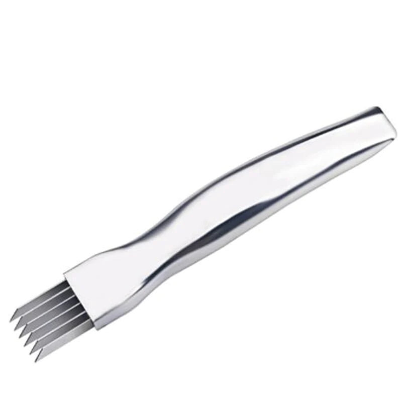 Edelstahl-Zwiebelschneider