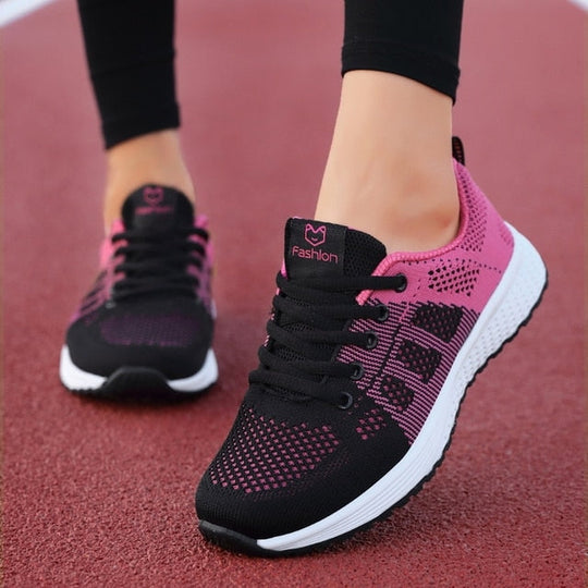 Frauen Atmungsaktive Mesh Turnschuhe
