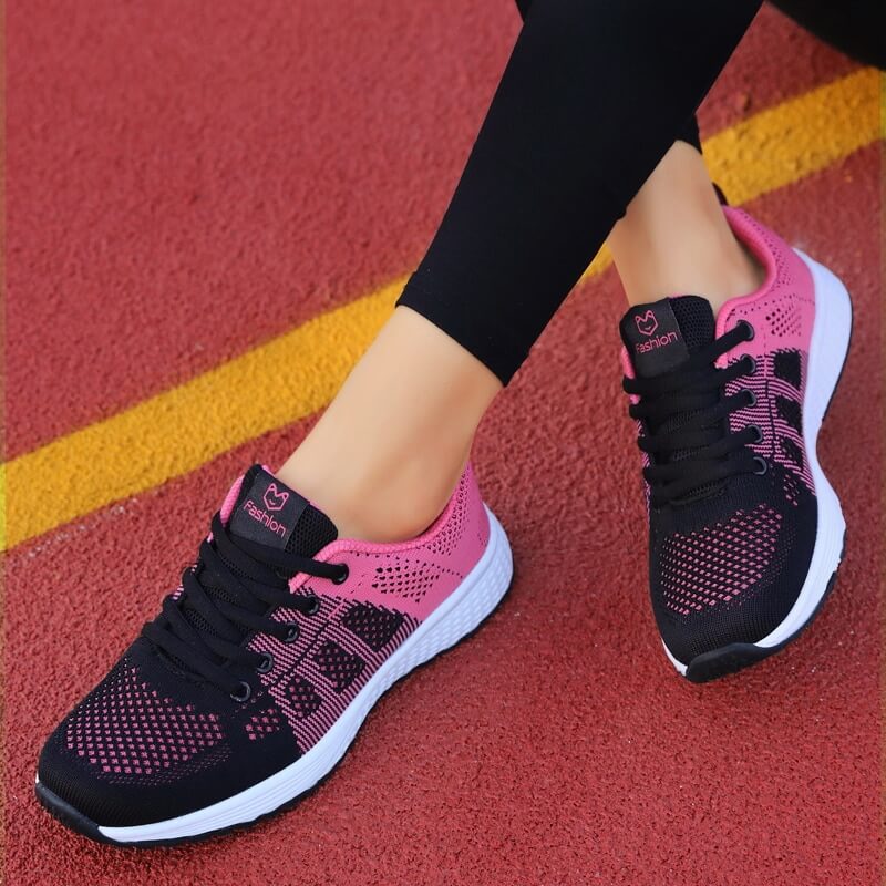 Frauen Atmungsaktive Mesh Turnschuhe