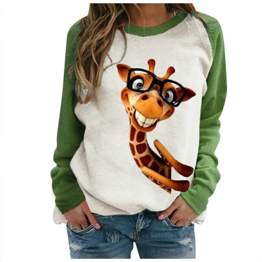 Frauen Bedrucktes Sweatshirt