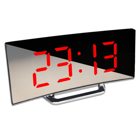 Gebogener Led-Digitalwecker