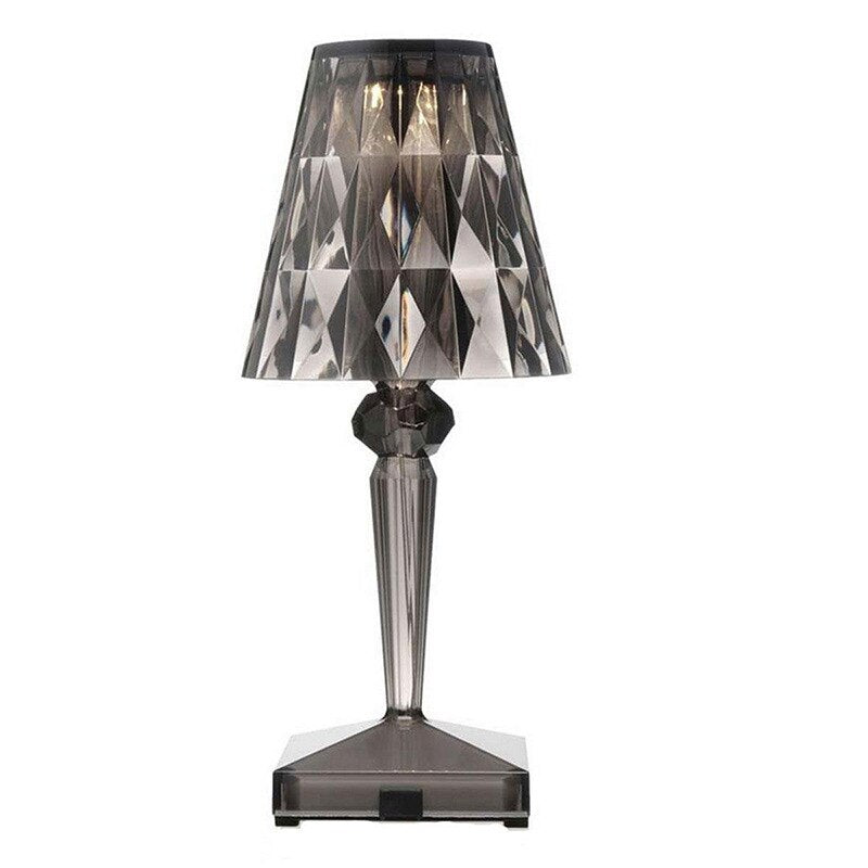 Glitzernde Diamant Acryl Lampe