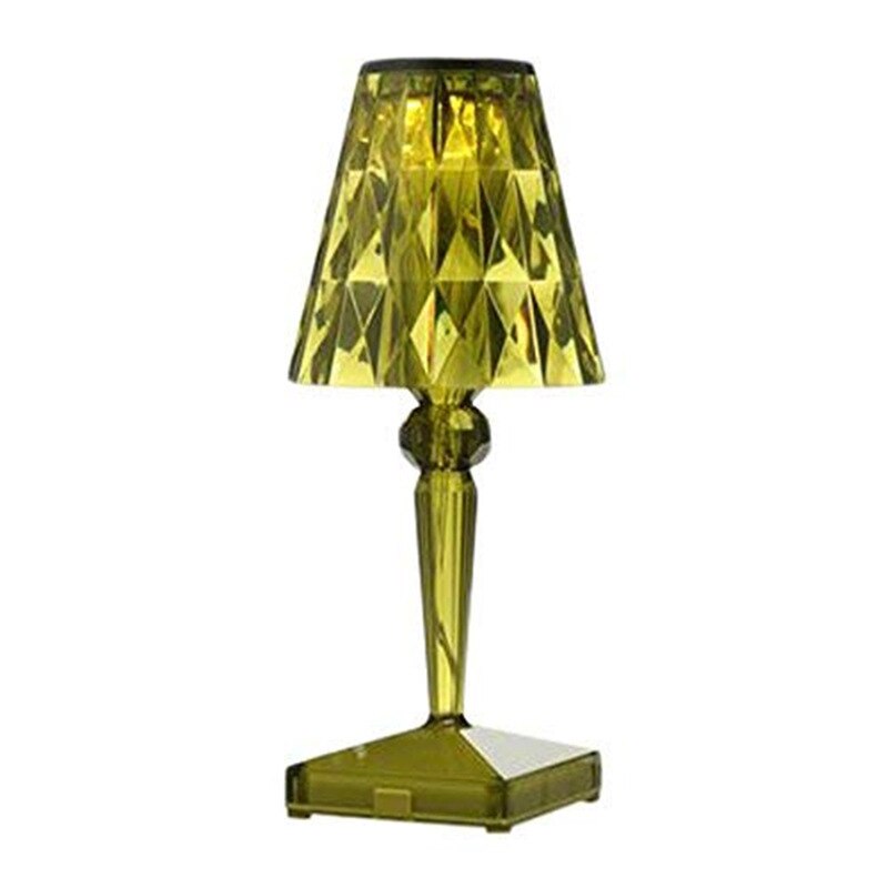 Glitzernde Diamant Acryl Lampe