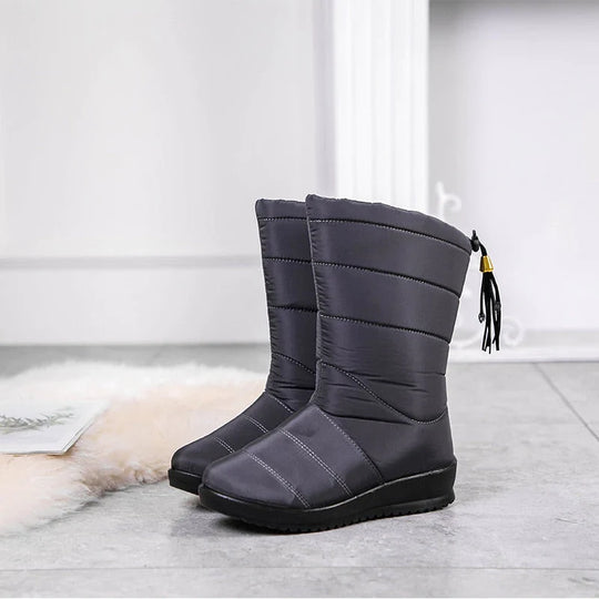 Superwarme weiche Damen-Winterstiefel
