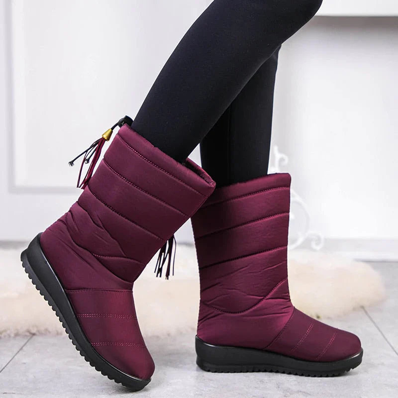 Superwarme weiche Damen-Winterstiefel