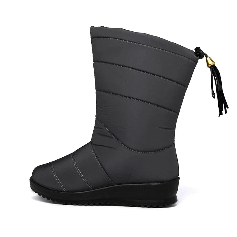 Superwarme weiche Damen-Winterstiefel
