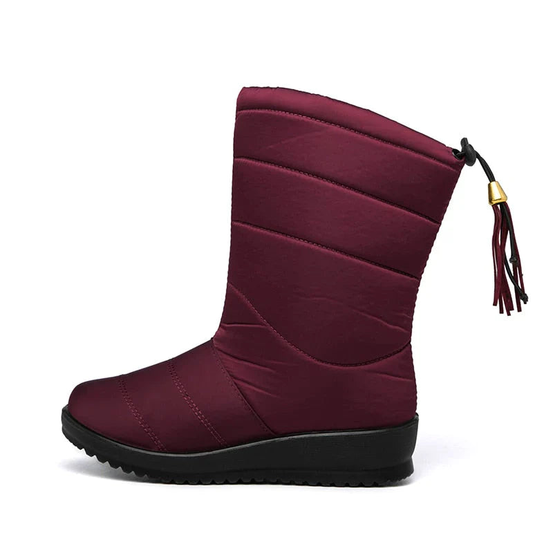 Superwarme weiche Damen-Winterstiefel
