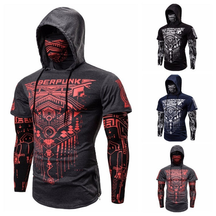 Herren Totenkopfmaske Hoodies