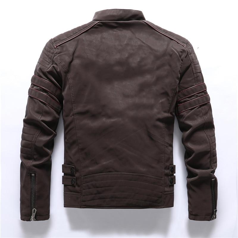 Hochwertige Motorradjacke Mit Stehkragen