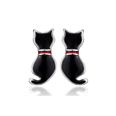 Katzen-Ohrringe