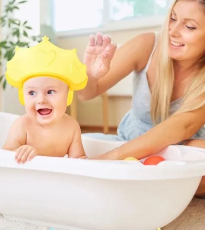 Kinder-Dusch-Shampoo-Kappe