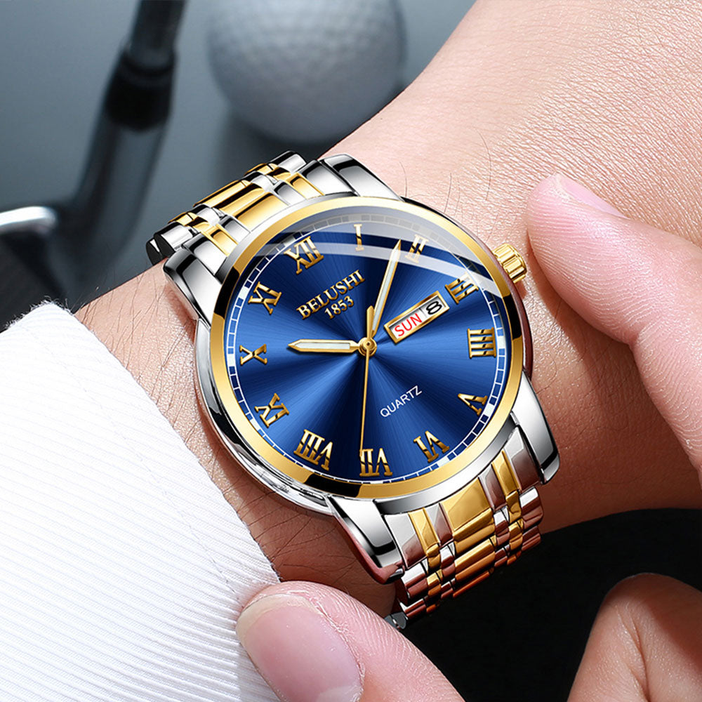 Leuchtende Herrenuhr