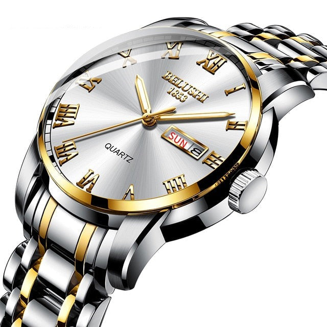 Leuchtende Herrenuhr