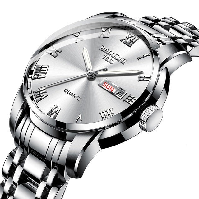 Leuchtende Herrenuhr