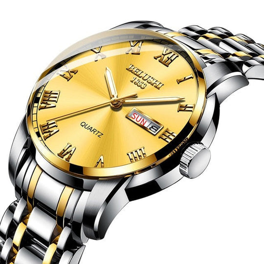 Leuchtende Herrenuhr