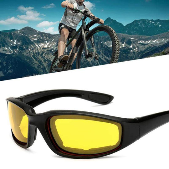 Motorradfahrer-Brille