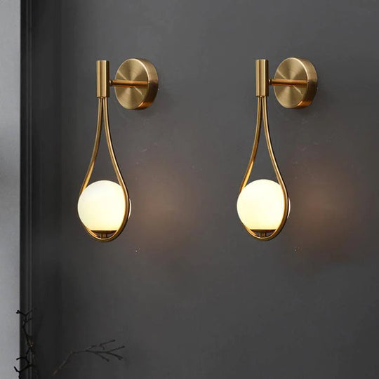 Nordic Creative Metall-Wandleuchte