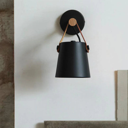 Nordische Wooden Wandleuchte