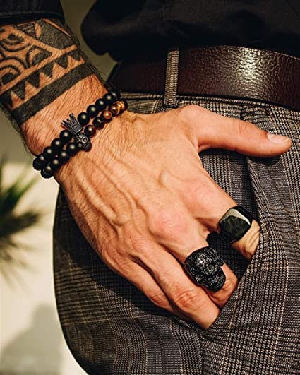 Onyx Stein Armband