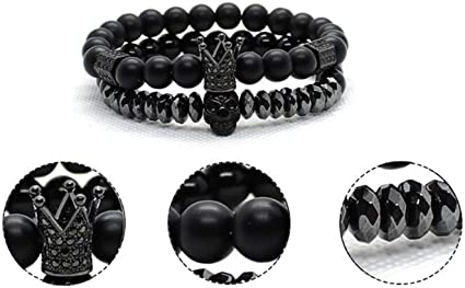 Onyx Stein Armband