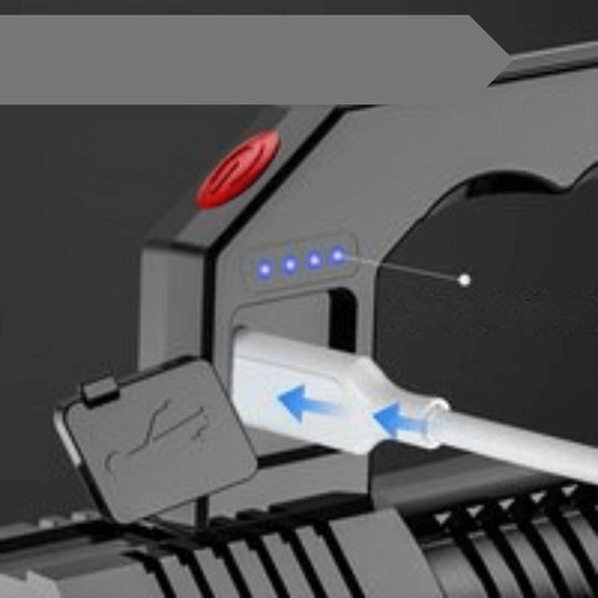 P1000 Led Wiederaufladbare Taschenlampe