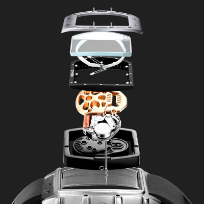 Piraten-Totenkopf Herrenuhr