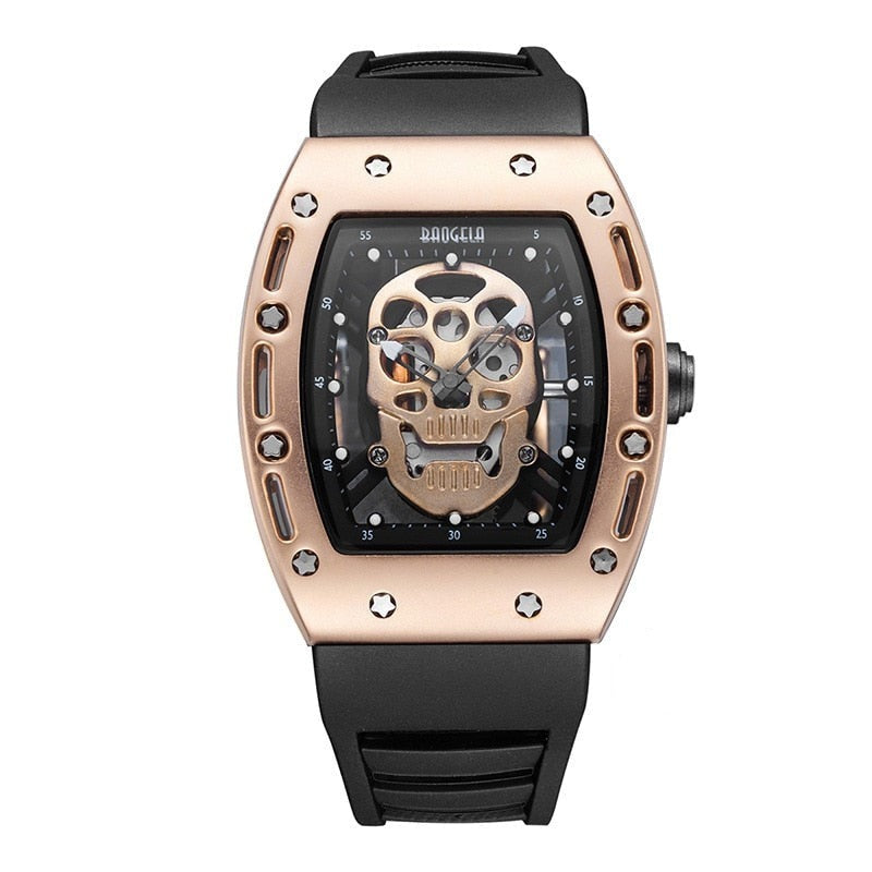 Piraten-Totenkopf Herrenuhr
