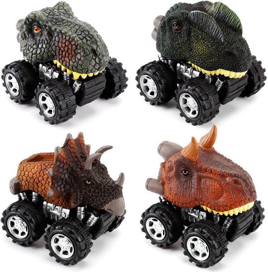 Pull Back Dinosaur Mini Auto (6 Stück)