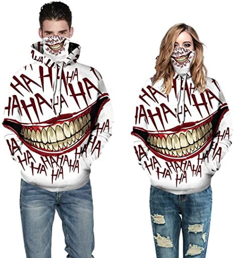 Realistische 3D-Gedruckte Stylische Hoodies