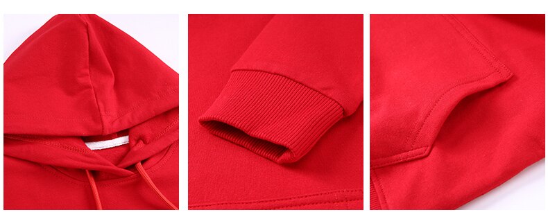 Roter Hoodie Mit Totenkopf
