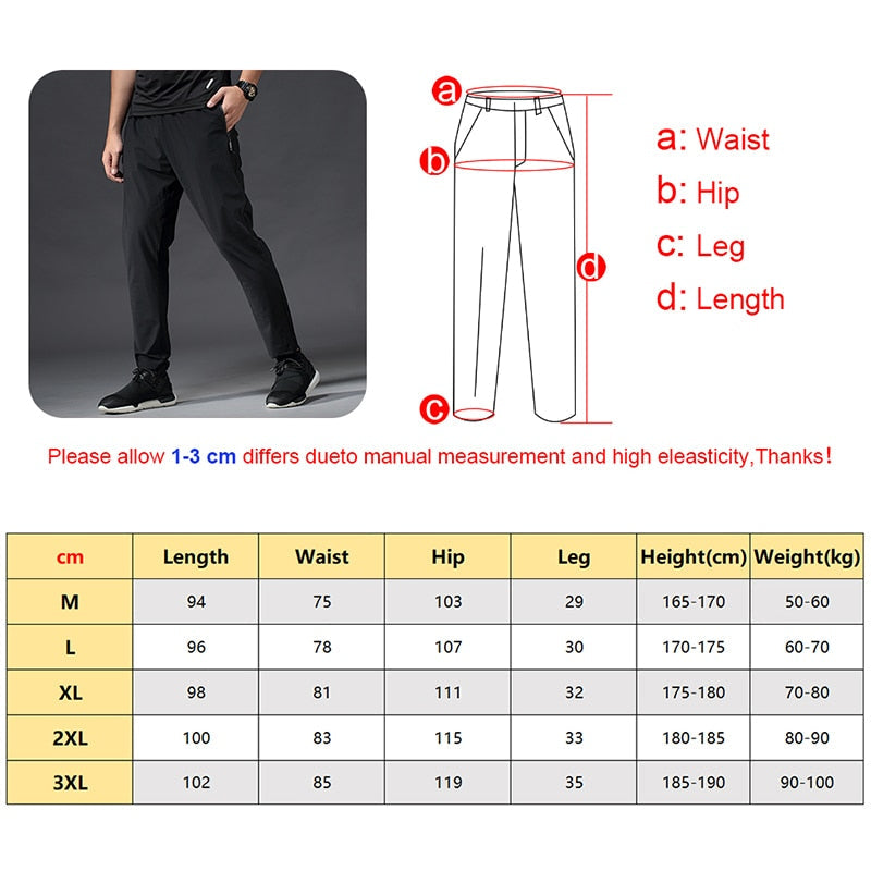 Running Pants Men Sport Jogging Fitness /