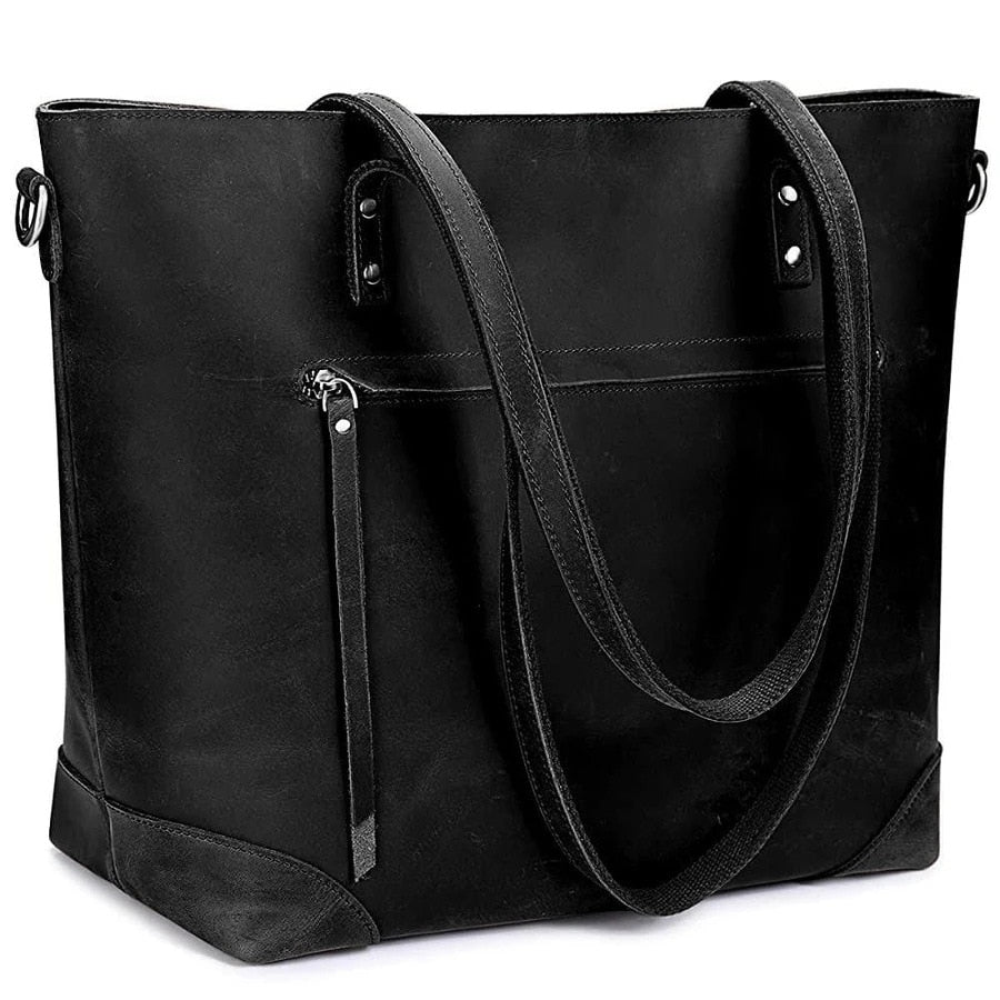 Vintage-Ledertasche