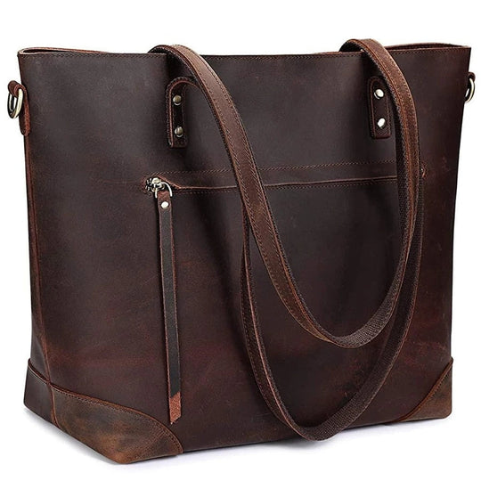 Vintage-Ledertasche