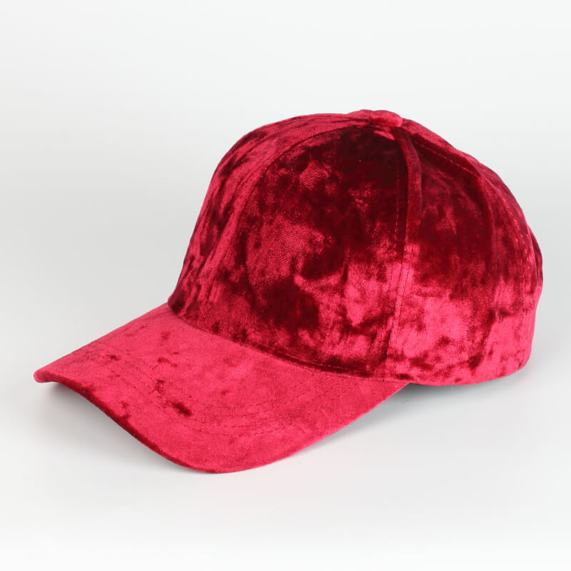 Samt Damen Mütze