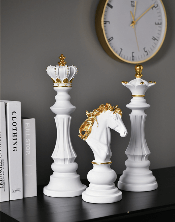 Schach-Statue
