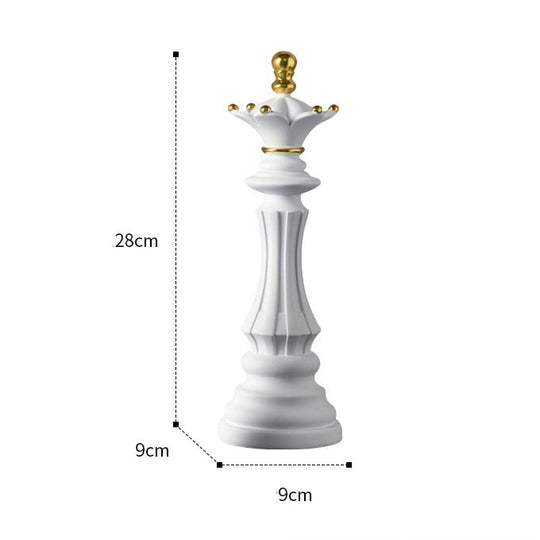 Schach-Statue