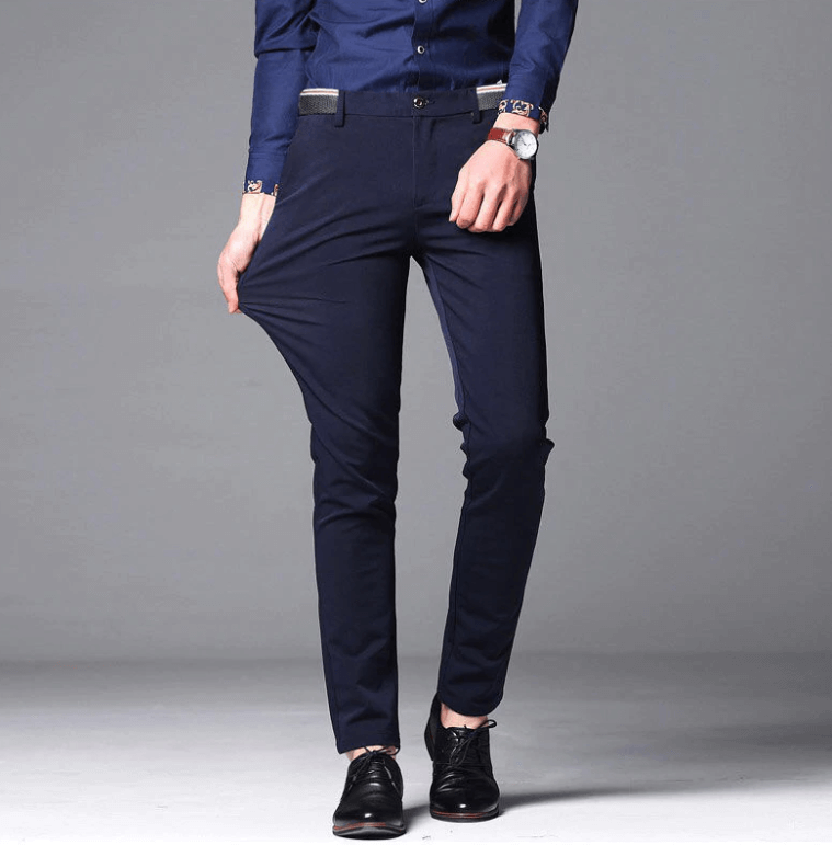 Schmal Geschnittene Dehnbare Formelle Hose