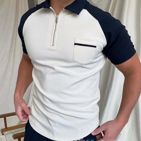 Sommer-Zip Shirt