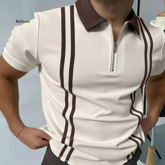 Sommer-Zip Shirt
