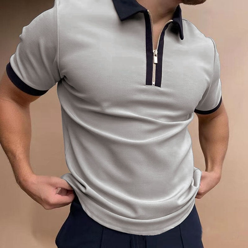 Sommer-Zip Shirt