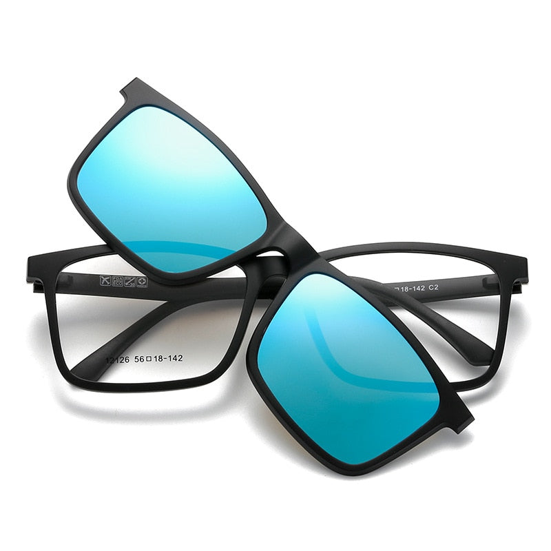 Sonnenbrille Mit Mehreren Clips