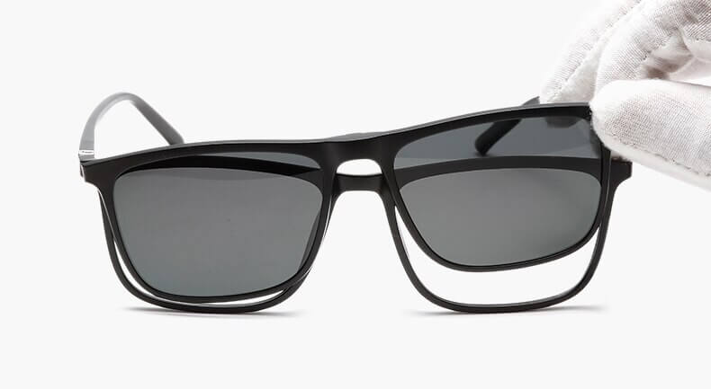 Sonnenbrille Mit Mehreren Clips
