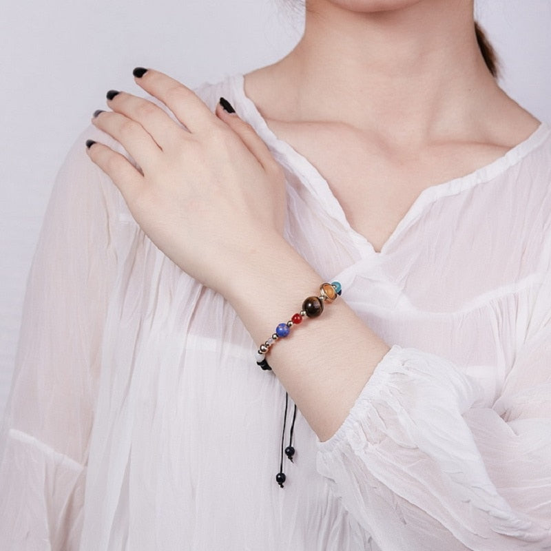 Sonnensystem-Armband