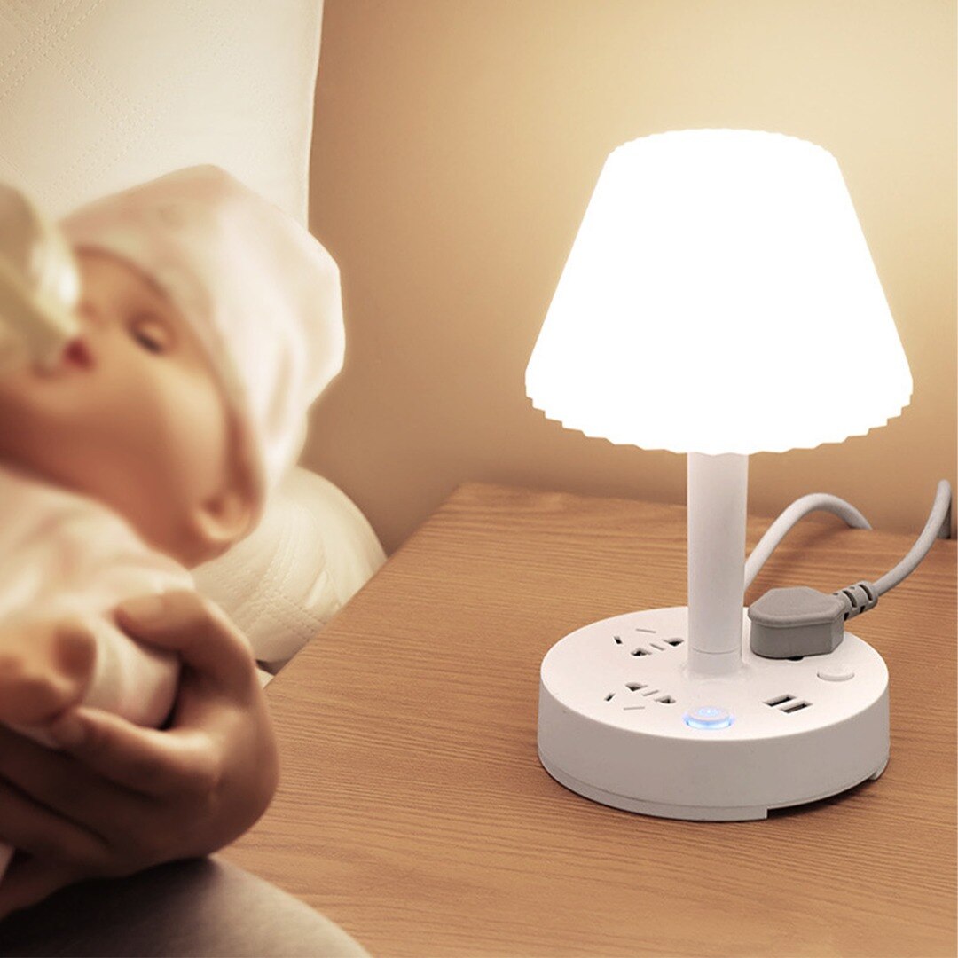 Steckdosentischlampe